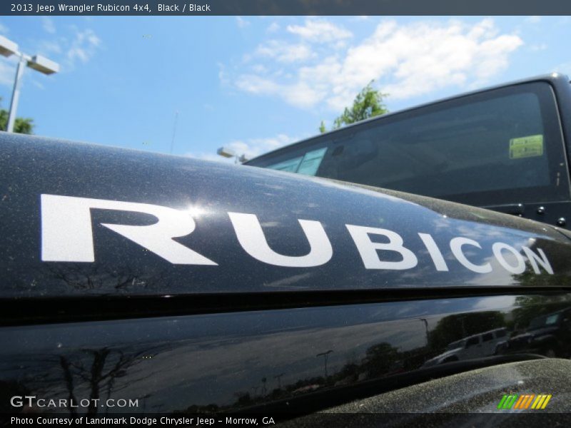 Black / Black 2013 Jeep Wrangler Rubicon 4x4