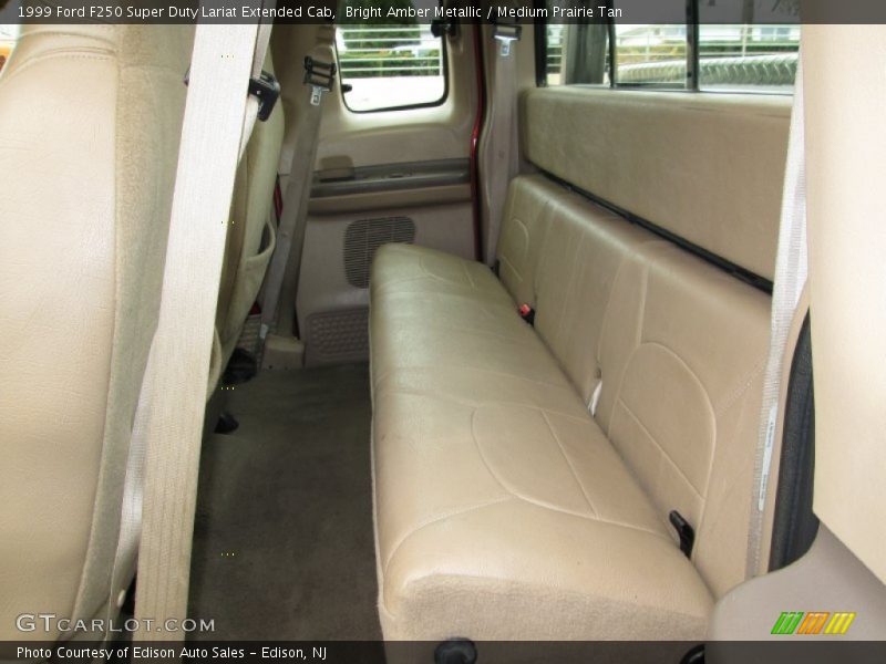 Rear Seat of 1999 F250 Super Duty Lariat Extended Cab