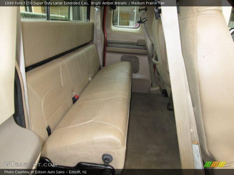 Rear Seat of 1999 F250 Super Duty Lariat Extended Cab