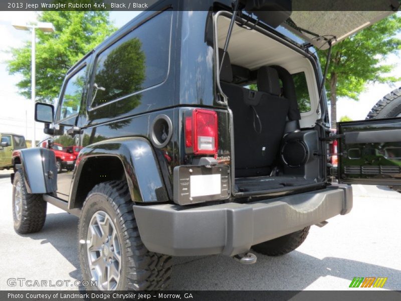 Black / Black 2013 Jeep Wrangler Rubicon 4x4