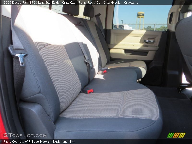 Flame Red / Dark Slate/Medium Graystone 2009 Dodge Ram 1500 Lone Star Edition Crew Cab