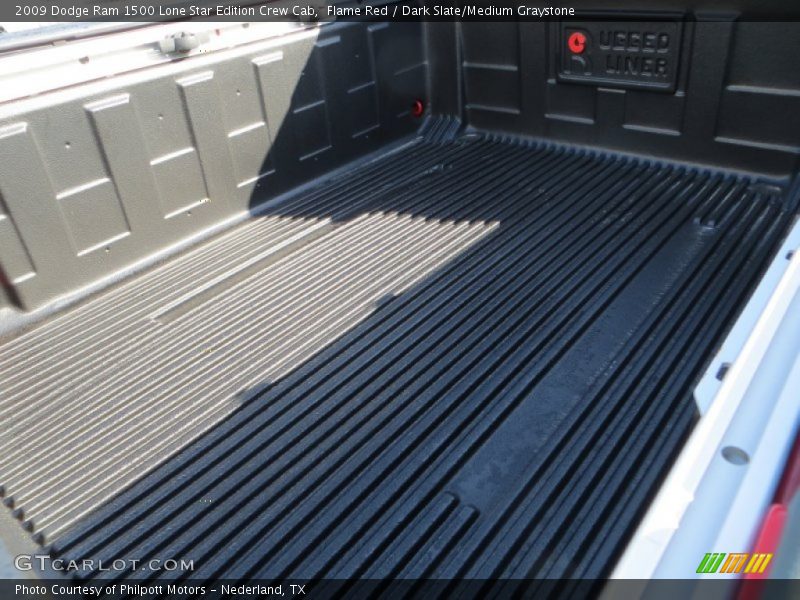 Flame Red / Dark Slate/Medium Graystone 2009 Dodge Ram 1500 Lone Star Edition Crew Cab
