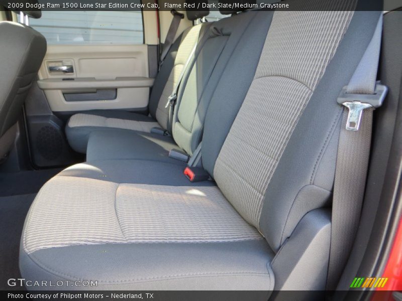 Flame Red / Dark Slate/Medium Graystone 2009 Dodge Ram 1500 Lone Star Edition Crew Cab