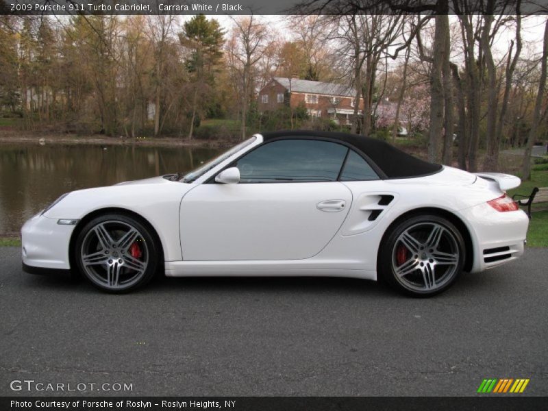  2009 911 Turbo Cabriolet Carrara White