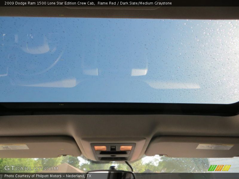 Flame Red / Dark Slate/Medium Graystone 2009 Dodge Ram 1500 Lone Star Edition Crew Cab