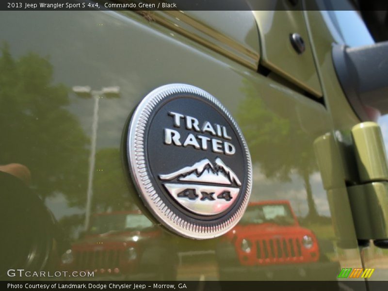 Commando Green / Black 2013 Jeep Wrangler Sport S 4x4