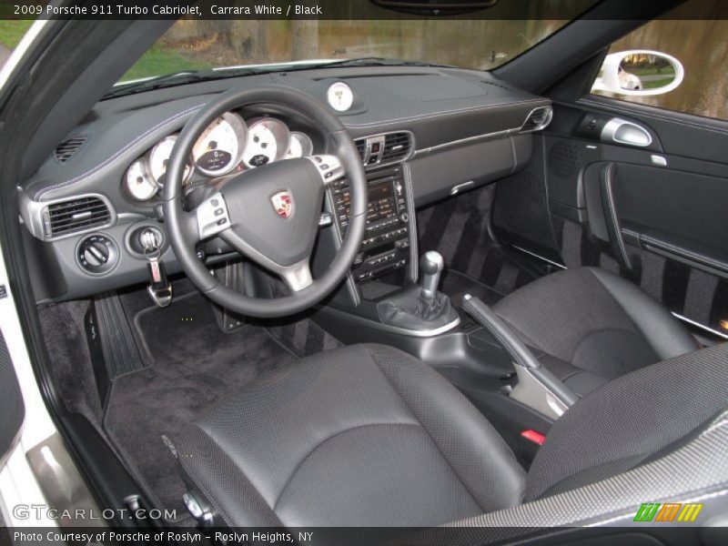  2009 911 Turbo Cabriolet Black Interior