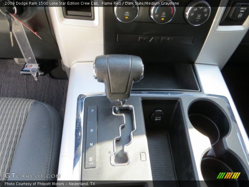 Flame Red / Dark Slate/Medium Graystone 2009 Dodge Ram 1500 Lone Star Edition Crew Cab