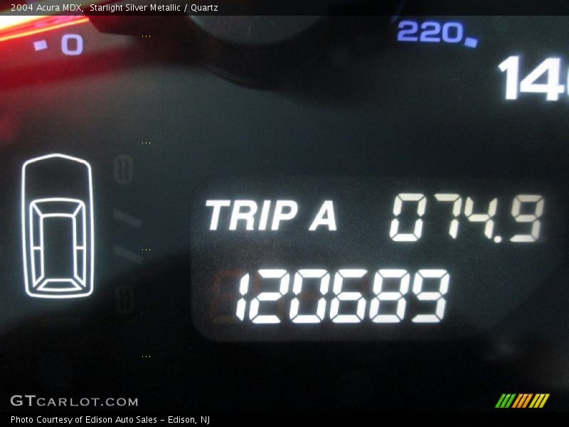 Starlight Silver Metallic / Quartz 2004 Acura MDX