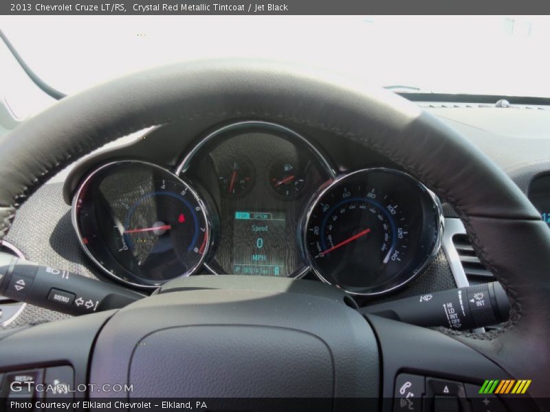 Crystal Red Metallic Tintcoat / Jet Black 2013 Chevrolet Cruze LT/RS