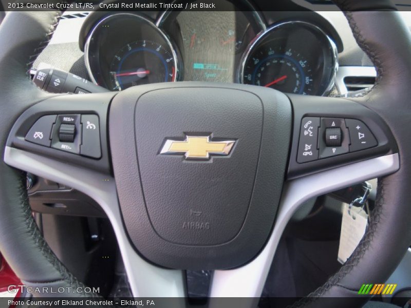 Crystal Red Metallic Tintcoat / Jet Black 2013 Chevrolet Cruze LT/RS