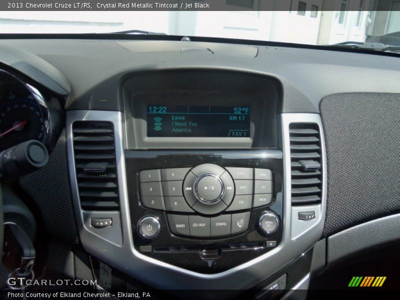 Crystal Red Metallic Tintcoat / Jet Black 2013 Chevrolet Cruze LT/RS