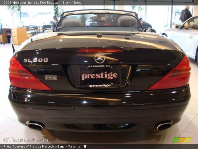 Black / Stone 2006 Mercedes-Benz SL 500 Roadster