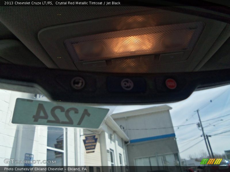 Crystal Red Metallic Tintcoat / Jet Black 2013 Chevrolet Cruze LT/RS