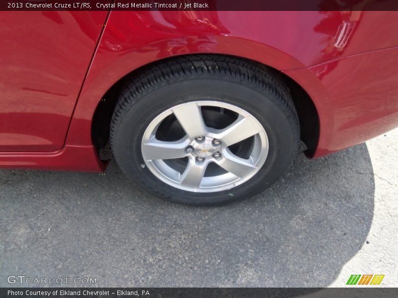 Crystal Red Metallic Tintcoat / Jet Black 2013 Chevrolet Cruze LT/RS