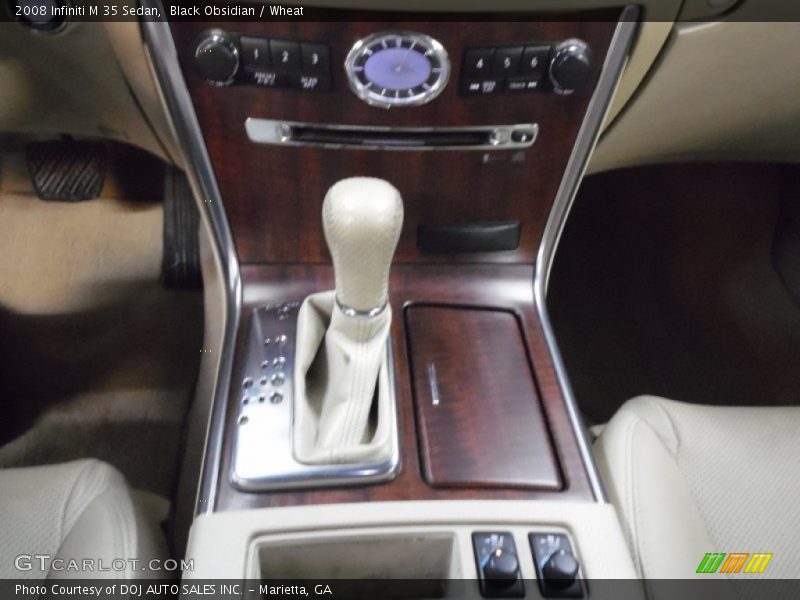 Black Obsidian / Wheat 2008 Infiniti M 35 Sedan