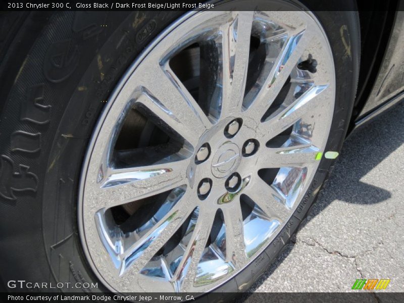 Gloss Black / Dark Frost Beige/Light Frost Beige 2013 Chrysler 300 C
