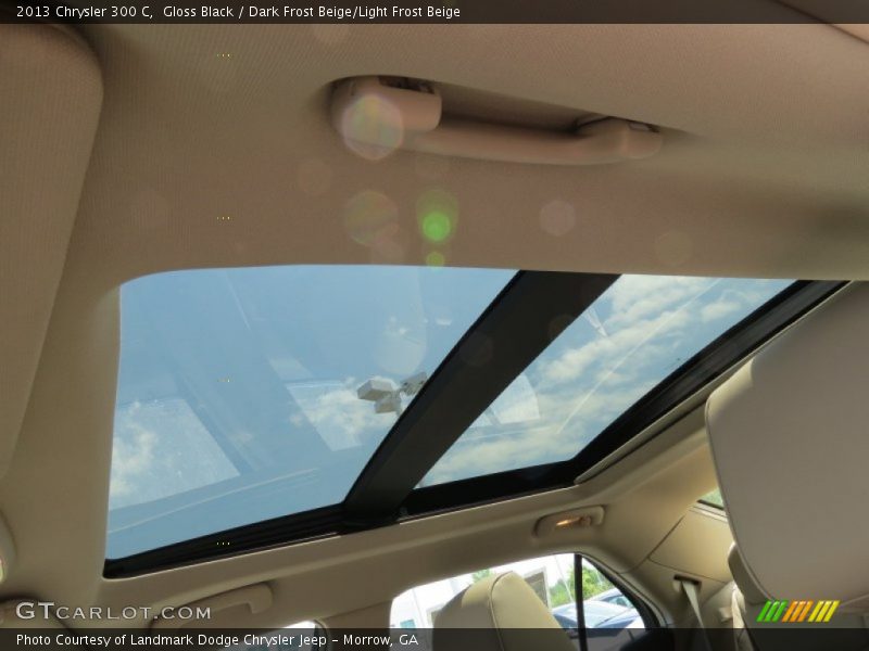 Gloss Black / Dark Frost Beige/Light Frost Beige 2013 Chrysler 300 C