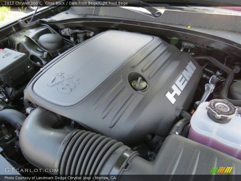 Gloss Black / Dark Frost Beige/Light Frost Beige 2013 Chrysler 300 C