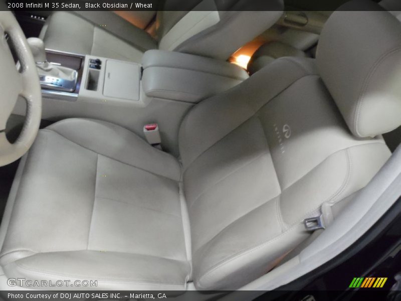 Black Obsidian / Wheat 2008 Infiniti M 35 Sedan