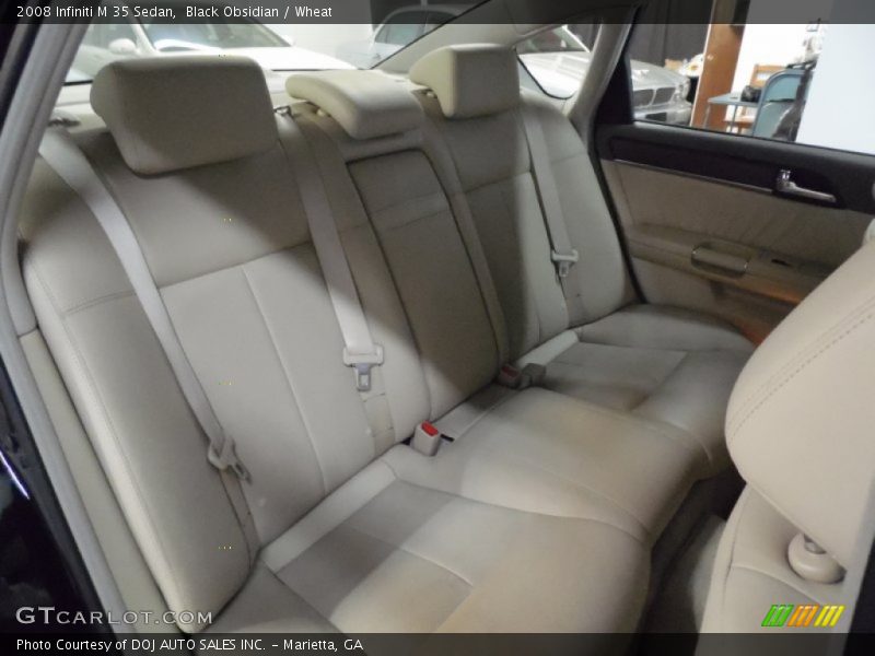 Black Obsidian / Wheat 2008 Infiniti M 35 Sedan
