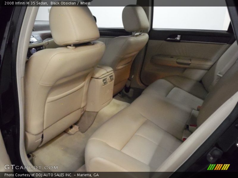 Black Obsidian / Wheat 2008 Infiniti M 35 Sedan