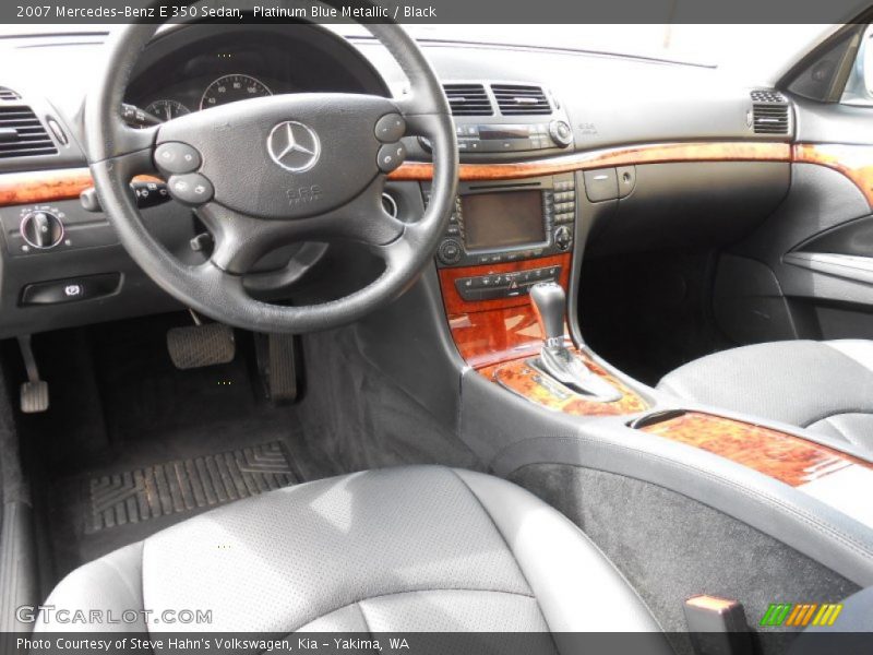  2007 E 350 Sedan Black Interior