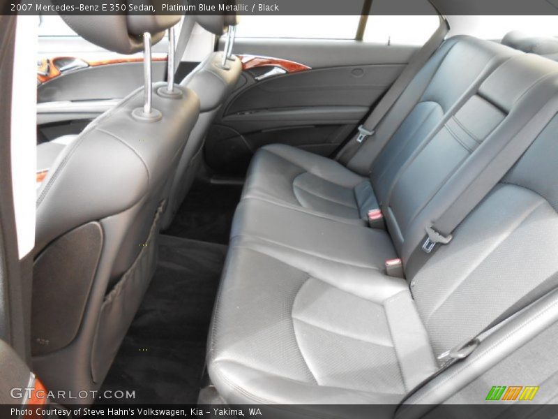 Rear Seat of 2007 E 350 Sedan