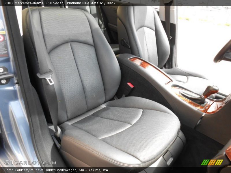 Front Seat of 2007 E 350 Sedan