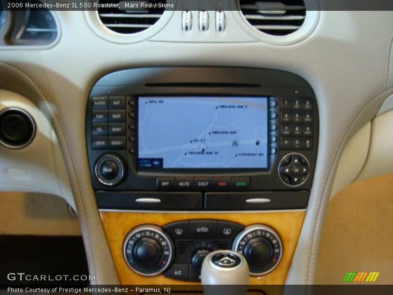 Mars Red / Stone 2006 Mercedes-Benz SL 500 Roadster