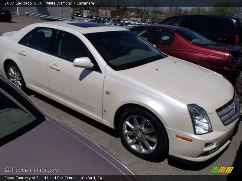 White Diamond / Cashmere 2007 Cadillac STS V6