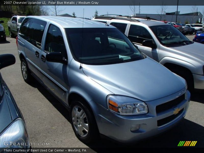Polar Blue Metallic / Medium Gray 2007 Chevrolet Uplander LS