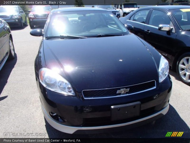 Black / Gray 2007 Chevrolet Monte Carlo SS