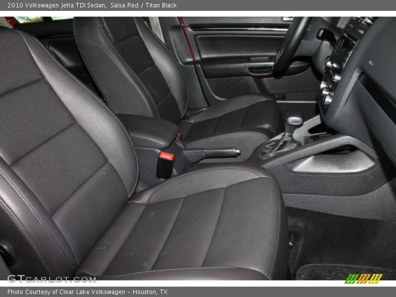 Salsa Red / Titan Black 2010 Volkswagen Jetta TDI Sedan