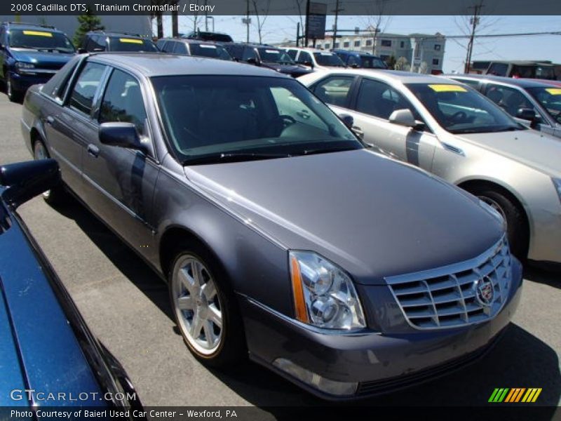 Titanium Chromaflair / Ebony 2008 Cadillac DTS