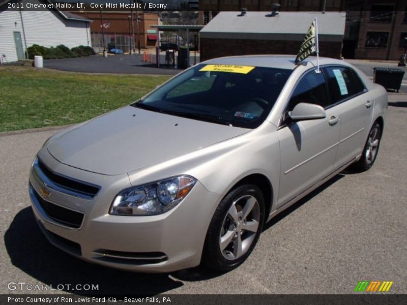 Gold Mist Metallic / Ebony 2011 Chevrolet Malibu LT