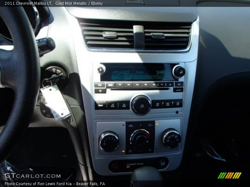 Gold Mist Metallic / Ebony 2011 Chevrolet Malibu LT