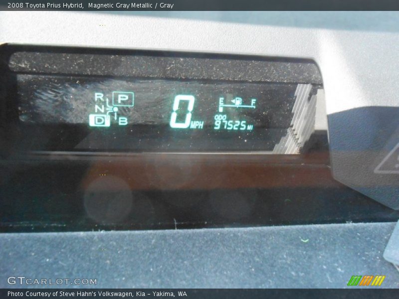 Magnetic Gray Metallic / Gray 2008 Toyota Prius Hybrid