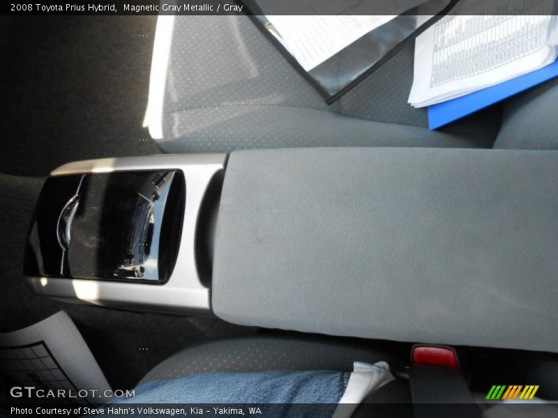 Magnetic Gray Metallic / Gray 2008 Toyota Prius Hybrid
