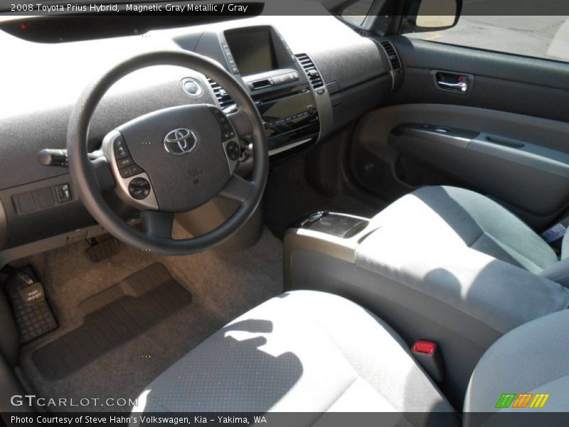 Magnetic Gray Metallic / Gray 2008 Toyota Prius Hybrid