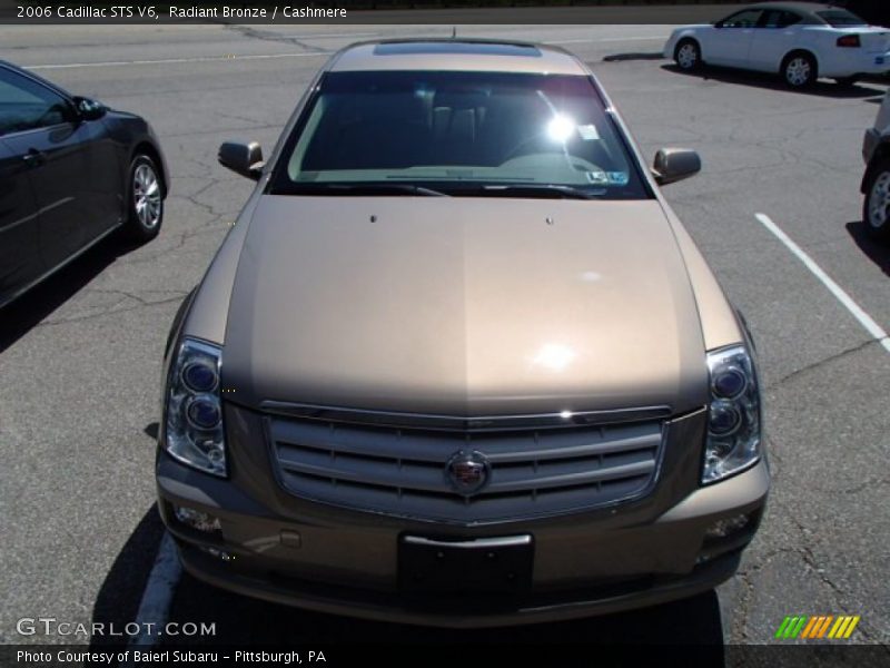 Radiant Bronze / Cashmere 2006 Cadillac STS V6
