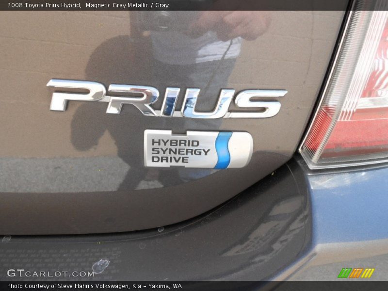 Magnetic Gray Metallic / Gray 2008 Toyota Prius Hybrid