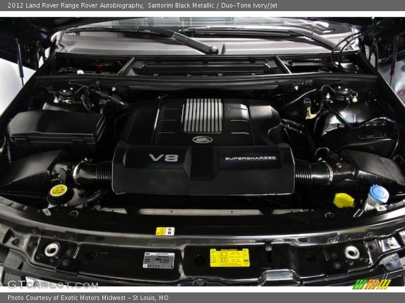  2012 Range Rover Autobiography Engine - 5.0 Liter Supercharged GDI DOHC 32-Valve DIVCT V8