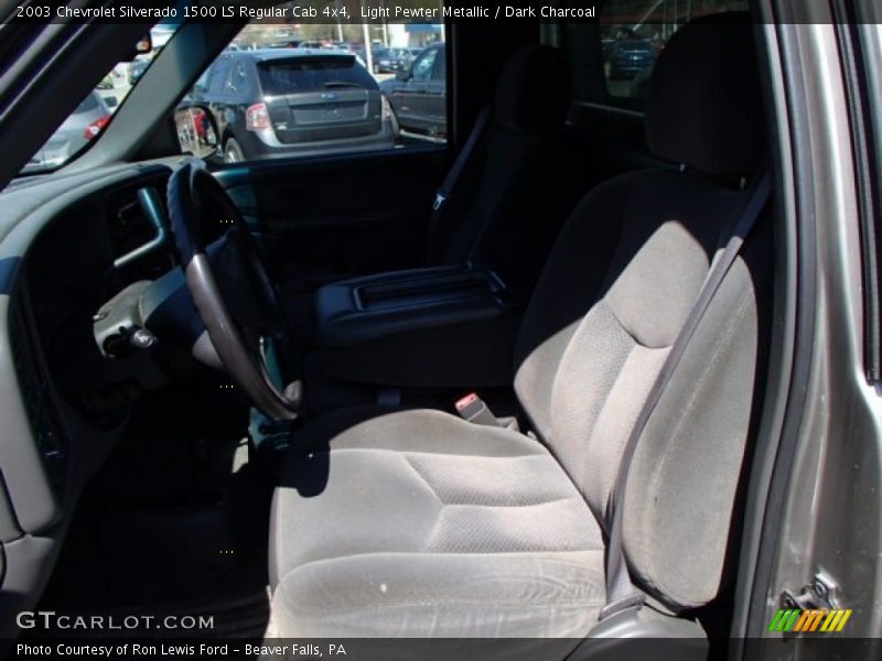 Light Pewter Metallic / Dark Charcoal 2003 Chevrolet Silverado 1500 LS Regular Cab 4x4