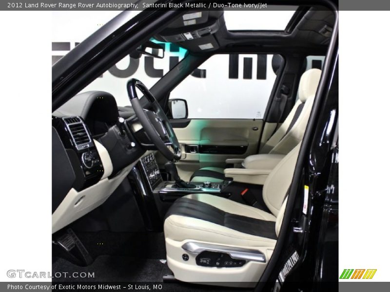  2012 Range Rover Autobiography Duo-Tone Ivory/Jet Interior