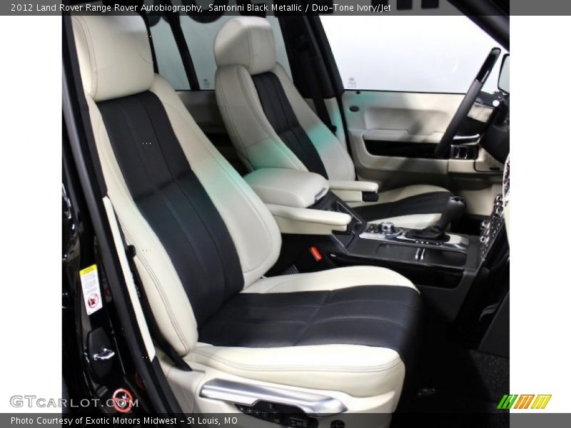 Front Seat of 2012 Range Rover Autobiography