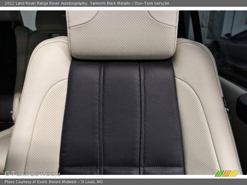 Front Seat of 2012 Range Rover Autobiography