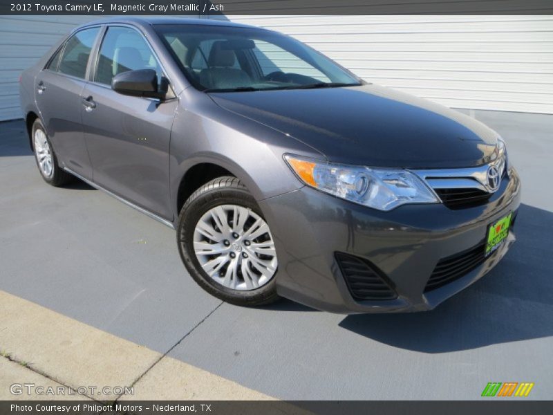 Magnetic Gray Metallic / Ash 2012 Toyota Camry LE