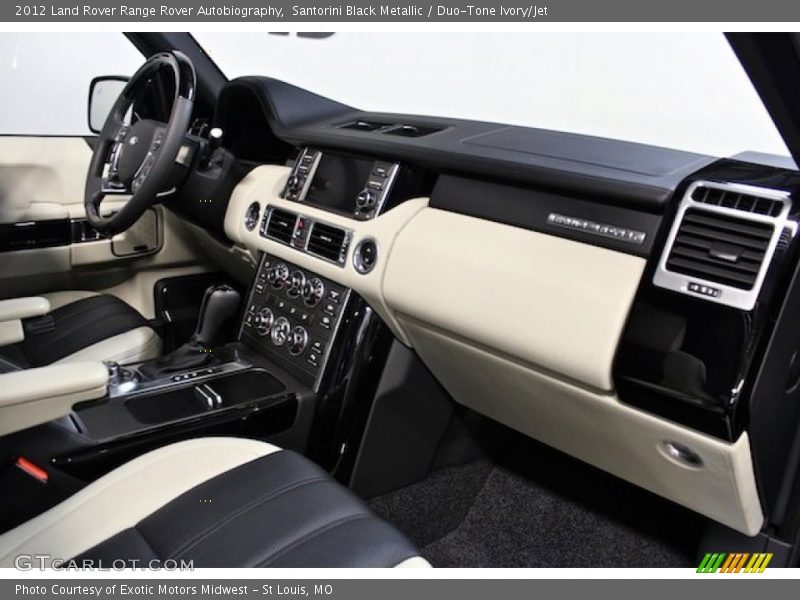 Dashboard of 2012 Range Rover Autobiography