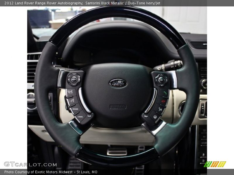  2012 Range Rover Autobiography Steering Wheel